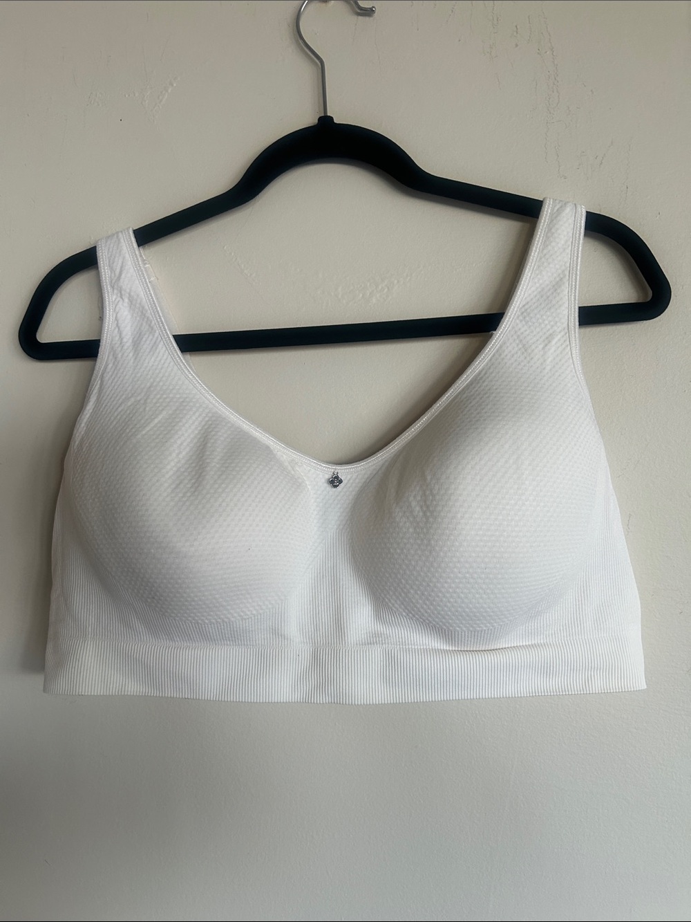 Breezies White Seamless Wireless Bra